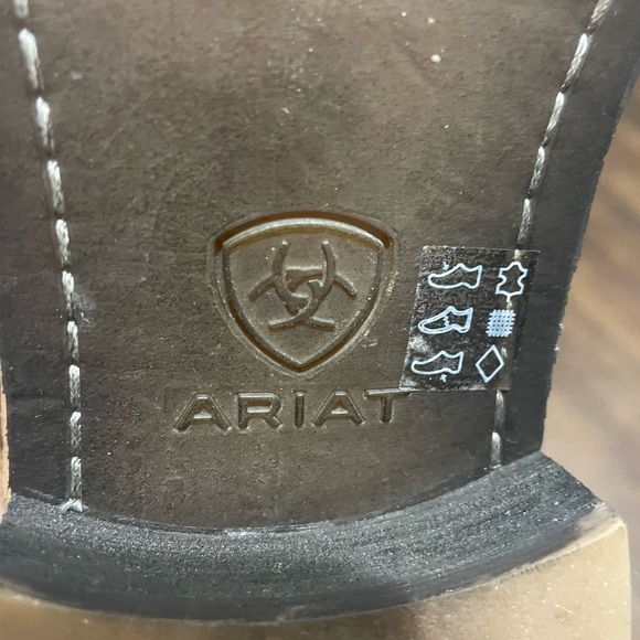 Ariat Farrah Fringe Western Boot, Brown Suede Over the Knee, 9M - Picture 12 of 16